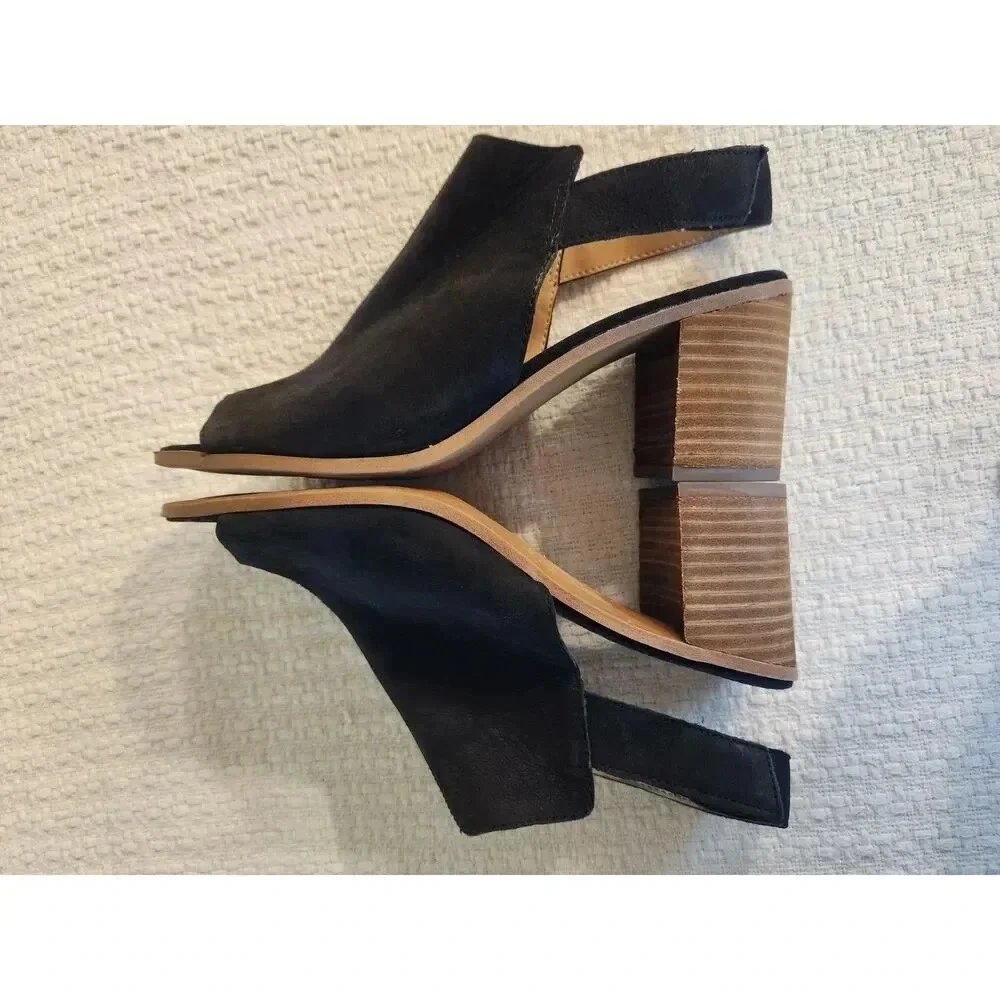Franco Sarto Sling Back Peep Toe Helix Sandals - 8.5 - Picture 5 of 8